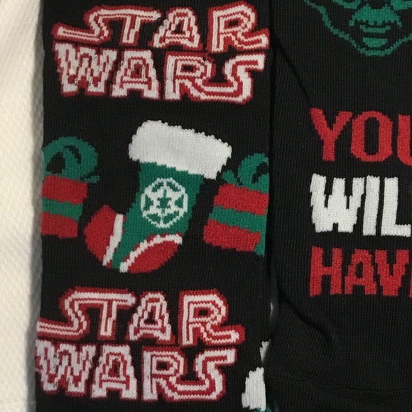 Star Wars Christmas Themed Ankle Socks | 3 Pairs | NWOT - Picture 6 of 6